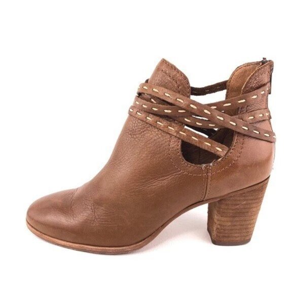 Frye Shoes - Frye Naomi Pickstitch Leather Booties Size 9.5